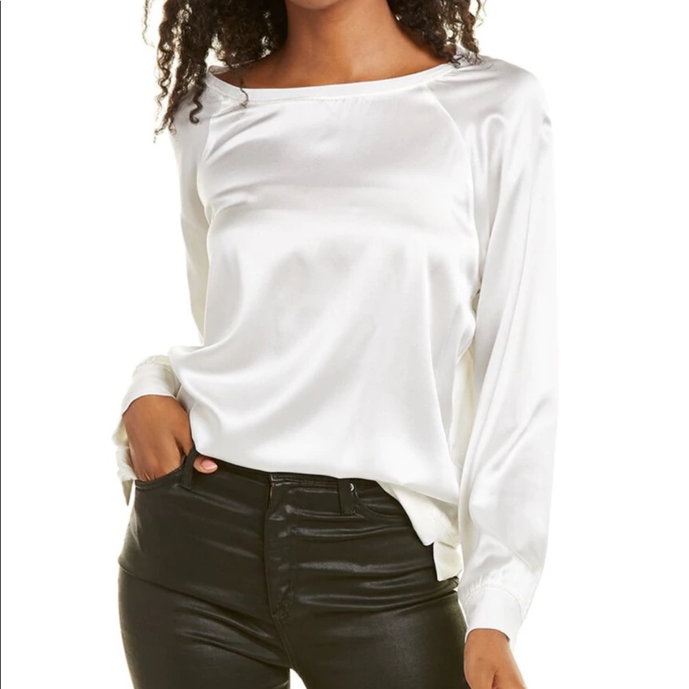 Nicole Miller Silk Blend Pullover
